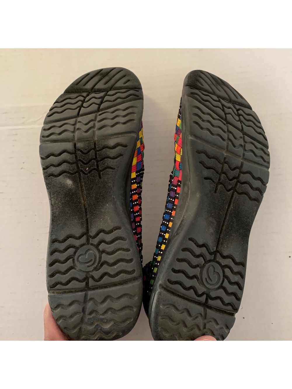 Multicolor woven ballet flats - Picture 4 of 5